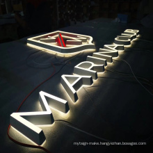 OEM 3D Letter  Led  Shop Sign Led Letter Signage Outdoor Electronic 3d Acrylic Channel Letter Sign